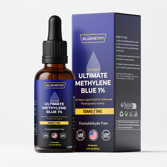 Bluemethy Ultimate Methylene Blue 1% - Liquid Drops